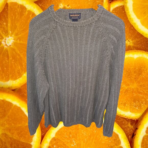 Woolrich Cable Knit Olive Sweater Size 2XL - Picture 3 of 6